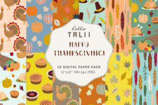 Download Happy Thanksgiving Digital Paper - Thanksgiving digital paper Collection