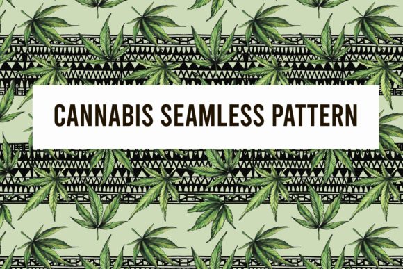 Download Scrapbooking Paper with Cannabis - Scrapbooking Collection