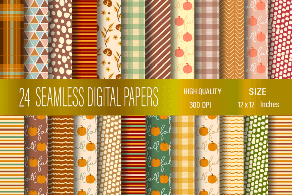 Download Thanksgiving Digital Paper Pack - Thanksgiving digital paper Collection